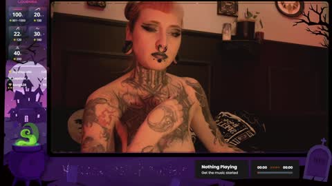 Snapshot of 666deathgasm chatting on January 9, 2025, 11:13 pm Juune online show from January 9, 2025, 11:13 pm