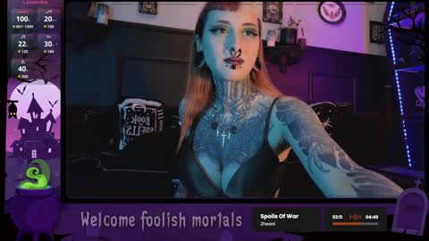 Snapshot of 666deathgasm chatting on January 14, 2025, 7:43 pm Juune online show from January 14, 2025, 7:43 pm