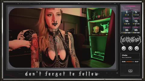 Snapshot of 666deathgasm chatting on January 29, 2025, 7:43 pm Juune online show from January 29, 2025, 7:43 pm