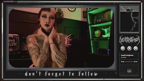 Snapshot of 666deathgasm chatting on February 12, 2025, 10:26 pm Juune online show from February 12, 2025, 10:26 pm