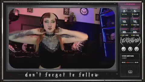 Snapshot of 666deathgasm chatting on February 19, 2025, 7:27 pm Juune online show from February 19, 2025, 7:27 pm