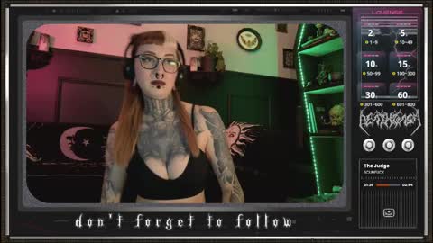 Snapshot of 666deathgasm chatting on February 22, 2025, 7:25 pm Juune online show from February 22, 2025, 7:25 pm