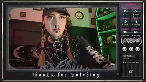 Snapshot of 666deathgasm chatting on February 27, 2025, 8:20 pm Juune online show from February 27, 2025, 8:20 pm