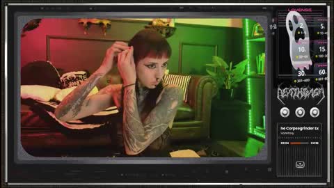 Snapshot of 666deathgasm chatting on February 22, 2026, 7:23 pm Juune online show from February 22, 2026, 7:23 pm