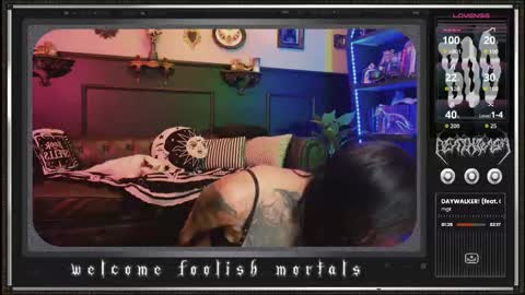 Snapshot of 666deathgasm chatting on March 1, 2026, 7:27 pm Juune online show from March 1, 2026, 7:27 pm