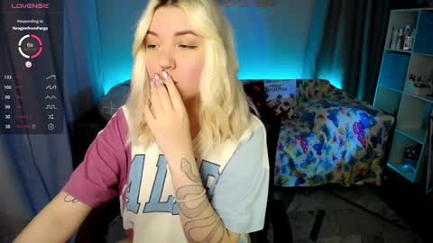 Snapshot of _blonde_barbie_ chatting on January 19, 2025, 7:46 am Elizabeth online show from January 19, 2025, 7:46 am