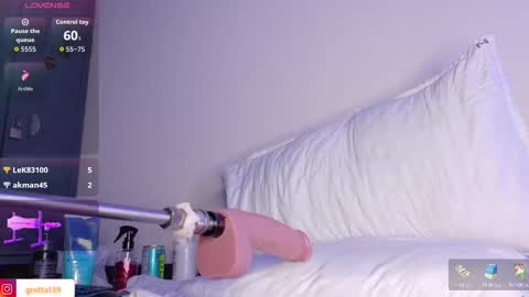 Gretta online show from November 20, 2025, 11:37 pm