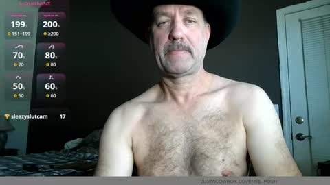 Snapshot of _justacowboy chatting on July 28, 2026, 8:52 pm Wyatt online show from July 28, 2026, 8:52 pm