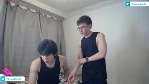 Snapshot of _the_neighbors chatting on May 16, 2026, 7:56 pm Scot y Patrick online show from May 16, 2026, 7:56 pm