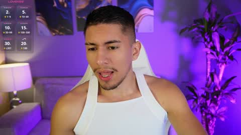 Snapshot of aaronfox_ chatting on January 3, 2025, 2:54 am AARON online show from January 3, 2025, 2:54 am