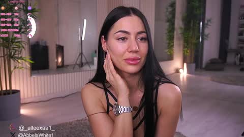 Snapshot of abbela_white chatting on January 30, 2025, 9:25 am Alexa online show from January 30, 2025, 9:25 am