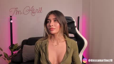 Snapshot of abril_w18 chatting on March 1, 2025, 2:48 am My name is Alexa. Please say hello I like to chat with you. If you have requests please use tip online show from March 1, 2025, 2:48 am