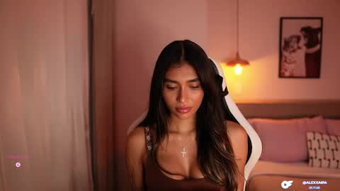 Snapshot of abril_w18 chatting on January 14, 2026, 11:42 pm My name is Alexa. Please say hello I like to chat with you. If you have requests please use tip online show from January 14, 2026, 11:42 pm