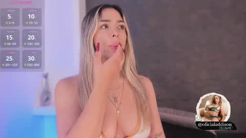 Snapshot of addison_baker chatting on February 13, 2025, 8:06 am A D D I S O N online show from February 13, 2025, 8:06 am