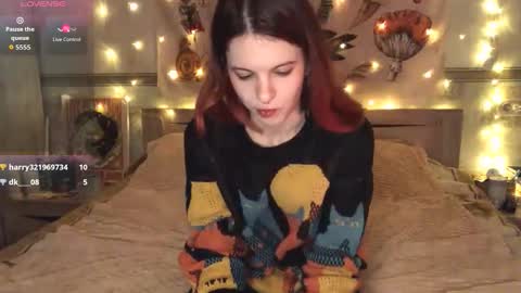 Snapshot of aetherlynn chatting on March 8, 2026, 4:00 pm Arielle online show from March 8, 2026, 4:00 pm