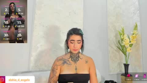 Snapshot of alahia_dangelo_ chatting on May 16, 2026, 5:56 pm ALAHIA online show from May 16, 2026, 5:56 pm