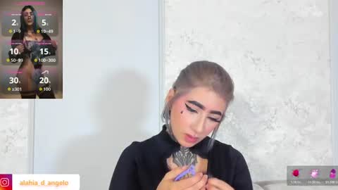 Snapshot of alahia_dangelo_ chatting on June 12, 2026, 5:56 pm ALAHIA online show from June 12, 2026, 5:56 pm