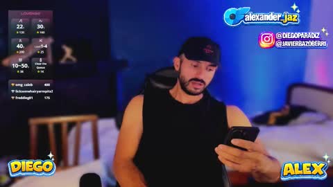 Snapshot of alexanderjaz chatting on February 22, 2026, 10:19 pm Alexander Jaz online show from February 22, 2026, 10:19 pm