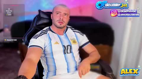 Snapshot of alexanderjaz chatting on March 8, 2026, 11:47 am Alexander Jaz online show from March 8, 2026, 11:47 am