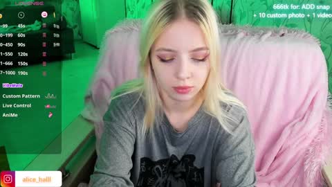 Snapshot of alice_halle chatting on December 9, 2024, 5:52 pm alice_halle online show from December 9, 2024, 5:52 pm