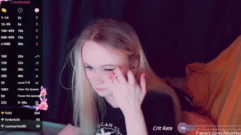 Snapshot of alicenya chatting on January 25, 2025, 6:45 am Alice online show from January 25, 2025, 6:45 am