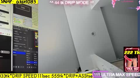 Snapshot of aliseparker chatting on December 8, 2024, 9:08 pm aliseparker online show from December 8, 2024, 9:08 pm