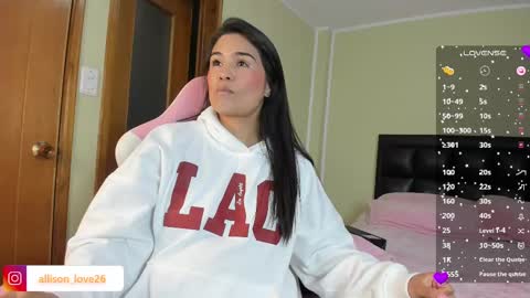 Snapshot of allison_love chatting on February 15, 2025, 5:41 am allison online show from February 15, 2025, 5:41 am