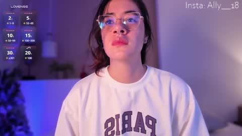 Snapshot of ally_addams chatting on February 19, 2025, 3:50 am Ally online show from February 19, 2025, 3:50 am