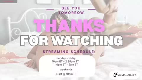 Almababbyy online show from November 5, 2025, 6:24 am