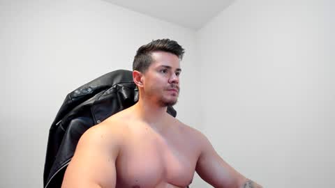 Snapshot of alphagodleatherking92 chatting on January 7, 2025, 6:59 am LeatherMaster online show from January 7, 2025, 6:59 am