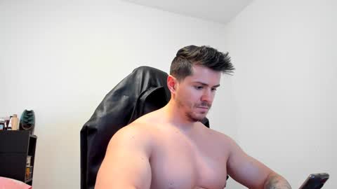 Snapshot of alphagodleatherking92 chatting on January 21, 2025, 11:24 am LeatherMaster online show from January 21, 2025, 11:24 am