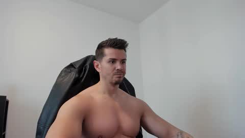 Snapshot of alphagodleatherking92 chatting on September 15, 2025, 6:46 am LeatherMaster online show from September 15, 2025, 6:46 am