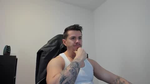 Snapshot of alphagodleatherking92 chatting on October 11, 2025, 7:18 am LeatherMaster online show from October 11, 2025, 7:18 am