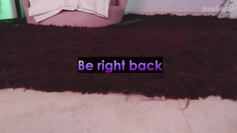 Amai  Sinclair  online show from October 26, 2025, 6:08 am