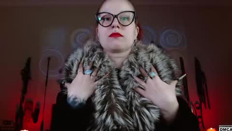 Snapshot of amanita__pantherina chatting on December 12, 2024, 10:02 am Goddess Amanita online show from December 12, 2024, 10:02 am
