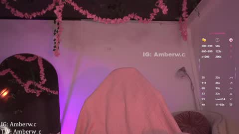 IG - TW Amberw c online show from April 13, 2026, 1:00 am