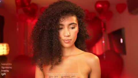 Snapshot of amnie_ chatting on February 17, 2025, 1:47 am RETURN 30TH 100 explicit on online show from February 17, 2025, 1:47 am