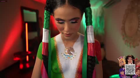 Snapshot of amnie_ chatting on September 13, 2025, 8:52 pm RETURN 30TH 100 explicit on online show from September 13, 2025, 8:52 pm