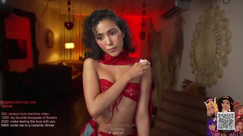 Snapshot of amnie_ chatting on September 21, 2025, 10:22 pm RETURN 30TH 100 explicit on online show from September 21, 2025, 10:22 pm