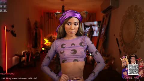 Snapshot of amnie_ chatting on October 24, 2025, 10:28 pm RETURN 30TH 100 explicit on online show from October 24, 2025, 10:28 pm