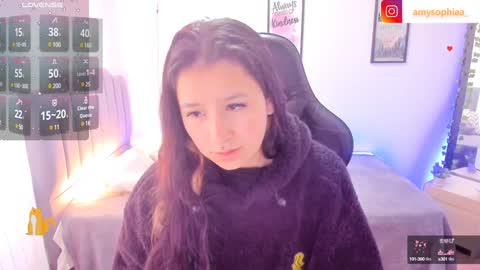 Snapshot of amy_sophiaa chatting on February 1, 2025, 1:30 pm Amy sophia 3 online show from February 1, 2025, 1:30 pm