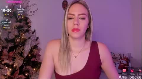 Snapshot of ana_becker1 chatting on December 13, 2024, 11:55 am Ana online show from December 13, 2024, 11:55 am