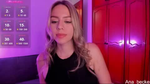 Snapshot of ana_becker1 chatting on January 29, 2025, 7:04 am Ana online show from January 29, 2025, 7:04 am