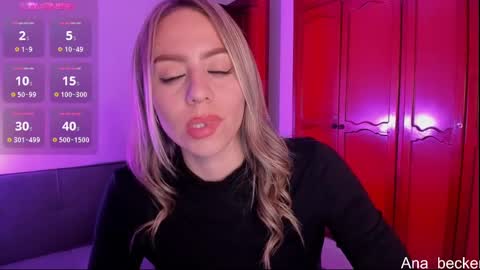 Snapshot of ana_becker1 chatting on January 30, 2025, 10:29 am Ana online show from January 30, 2025, 10:29 am