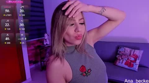 Snapshot of ana_becker1 chatting on November 21, 2025, 6:34 am Ana online show from November 21, 2025, 6:34 am