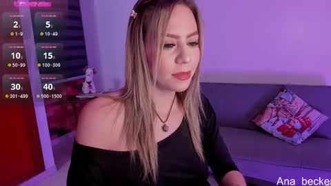 Snapshot of ana_becker1 chatting on December 1, 2025, 12:15 am Ana online show from December 1, 2025, 12:15 am