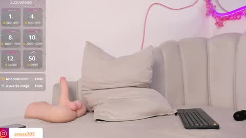 Snapshot of andrearoux chatting on February 20, 2025, 12:47 pm Andrea online show from February 20, 2025, 12:47 pm