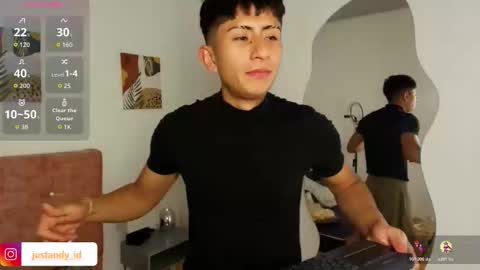 Snapshot of andy_justgame chatting on October 27, 2025, 3:32 am andy_justgame online show from October 27, 2025, 3:32 am