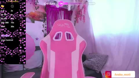 Snapshot of aneko_morii chatting on February 8, 2025, 2:38 pm online show from February 8, 2025, 2:38 pm