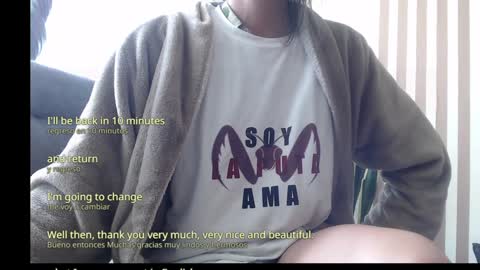 Snapshot of anmaadler chatting on January 16, 2025, 5:01 pm Anma Adler online show from January 16, 2025, 5:01 pm